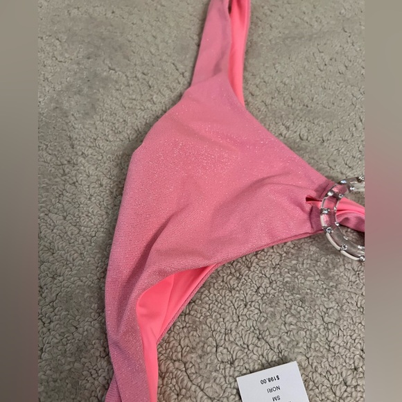 Beach Bunny Swimwear Kendall glitter monokini size S NWT - Picture 12 of 16
